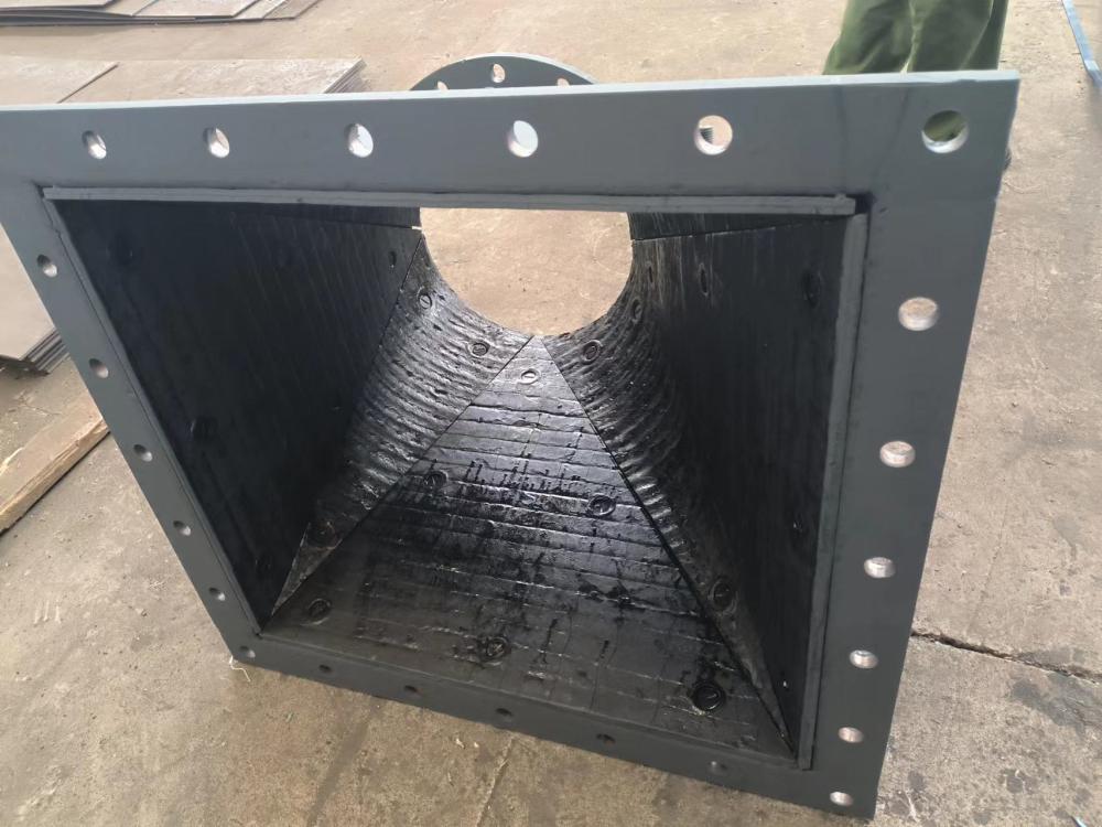 河北下料溜槽，落煤管，堆焊耐磨板