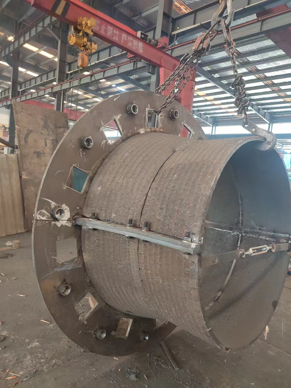 河北高铬合金耐磨管8+6