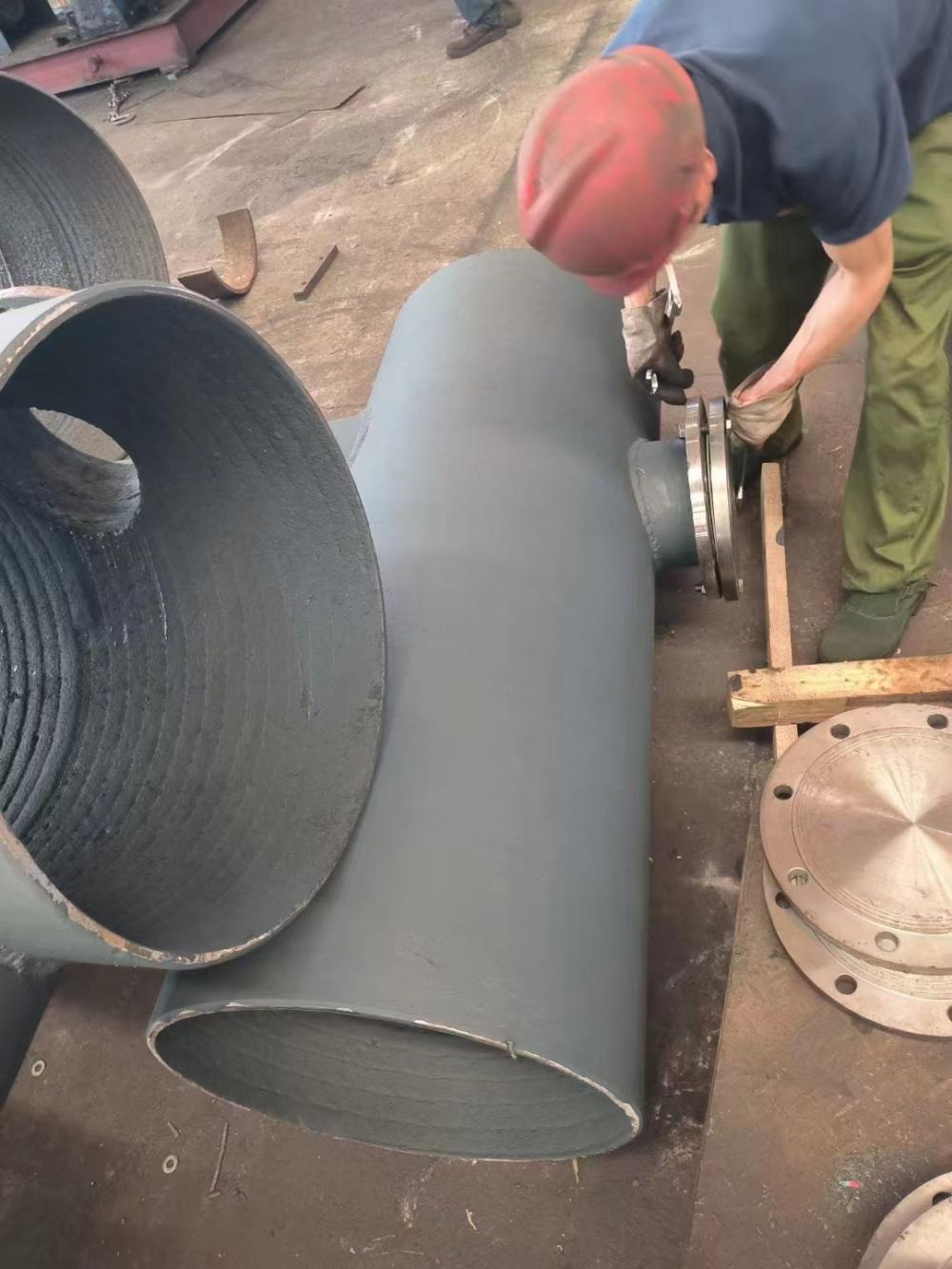 河北耐磨钢管，堆焊耐磨钢管，内壁堆焊耐磨管